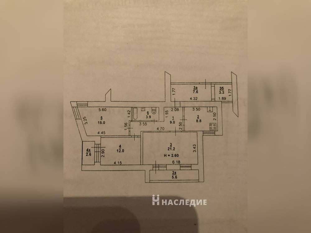 3-комнатная квартира, 85 м2 5/15 этаж, ЗЖМ, ул. Таганрогская - фото 11